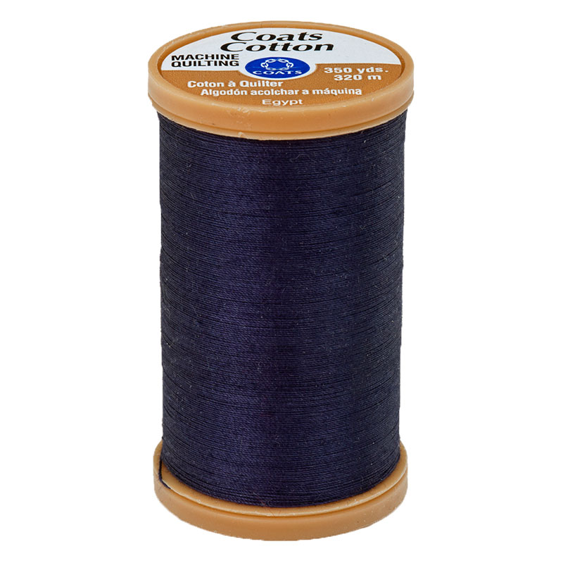 Cotton Machine Quilting Thread 350yd Navy 4900