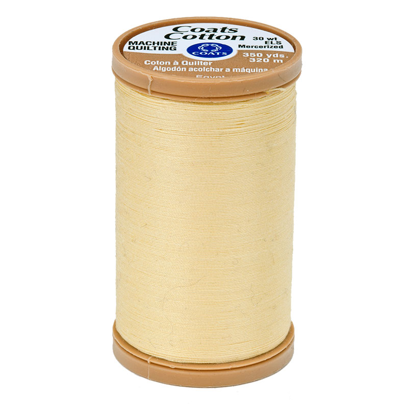 Cotton Machine Quilt 350yd Yellow 7330