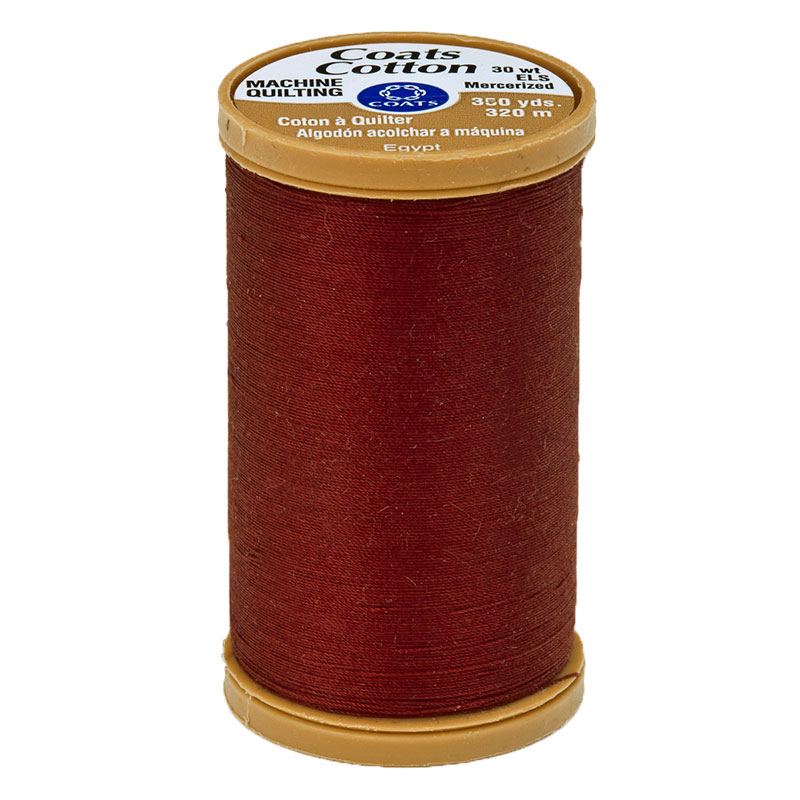 Cotton Machine Quilt 350yd Rum Raisin 7890
