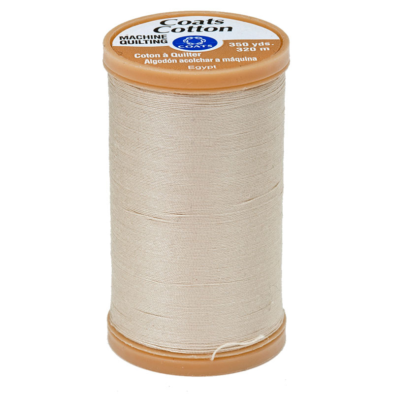 Cotton Machine Quilting Thread 350yd Ecru 8030