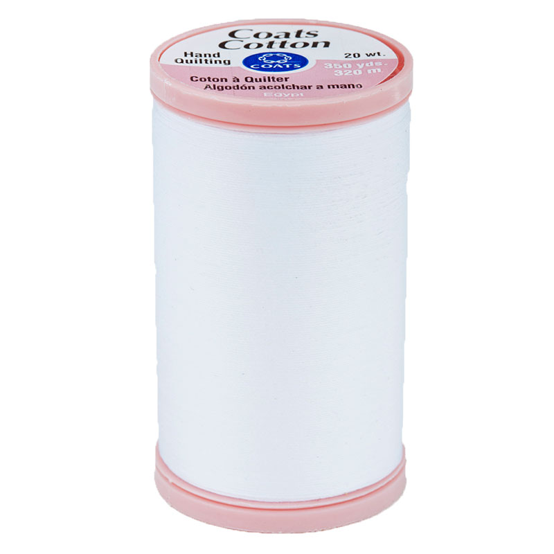Cotton Hand Quilt 350yd White 0100