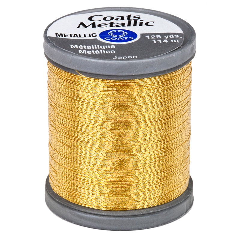 Metallic 125yd Bright Gold 9430