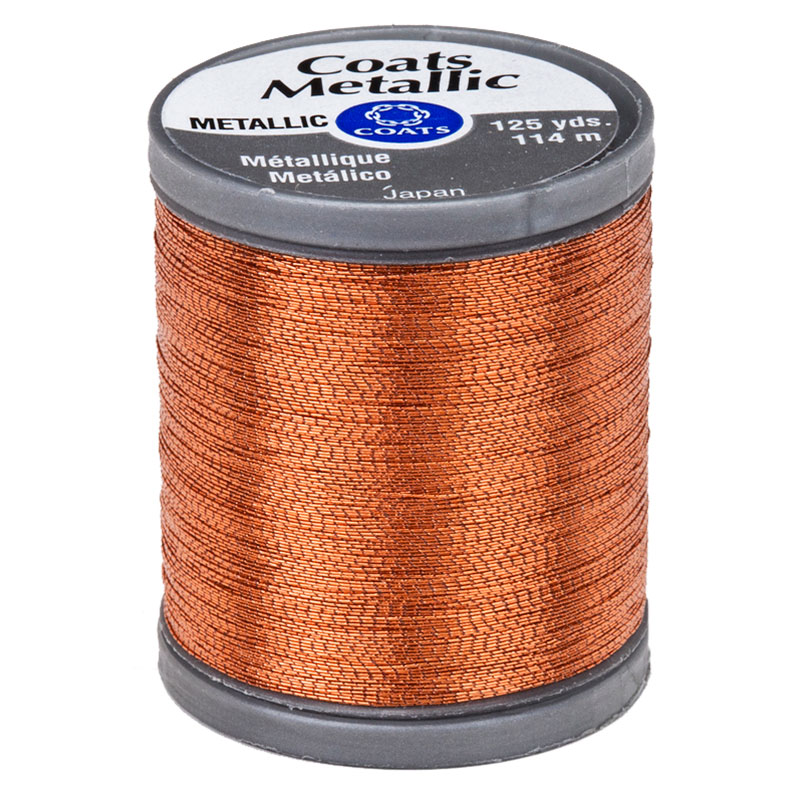 Metallic 125yd Copper 9450