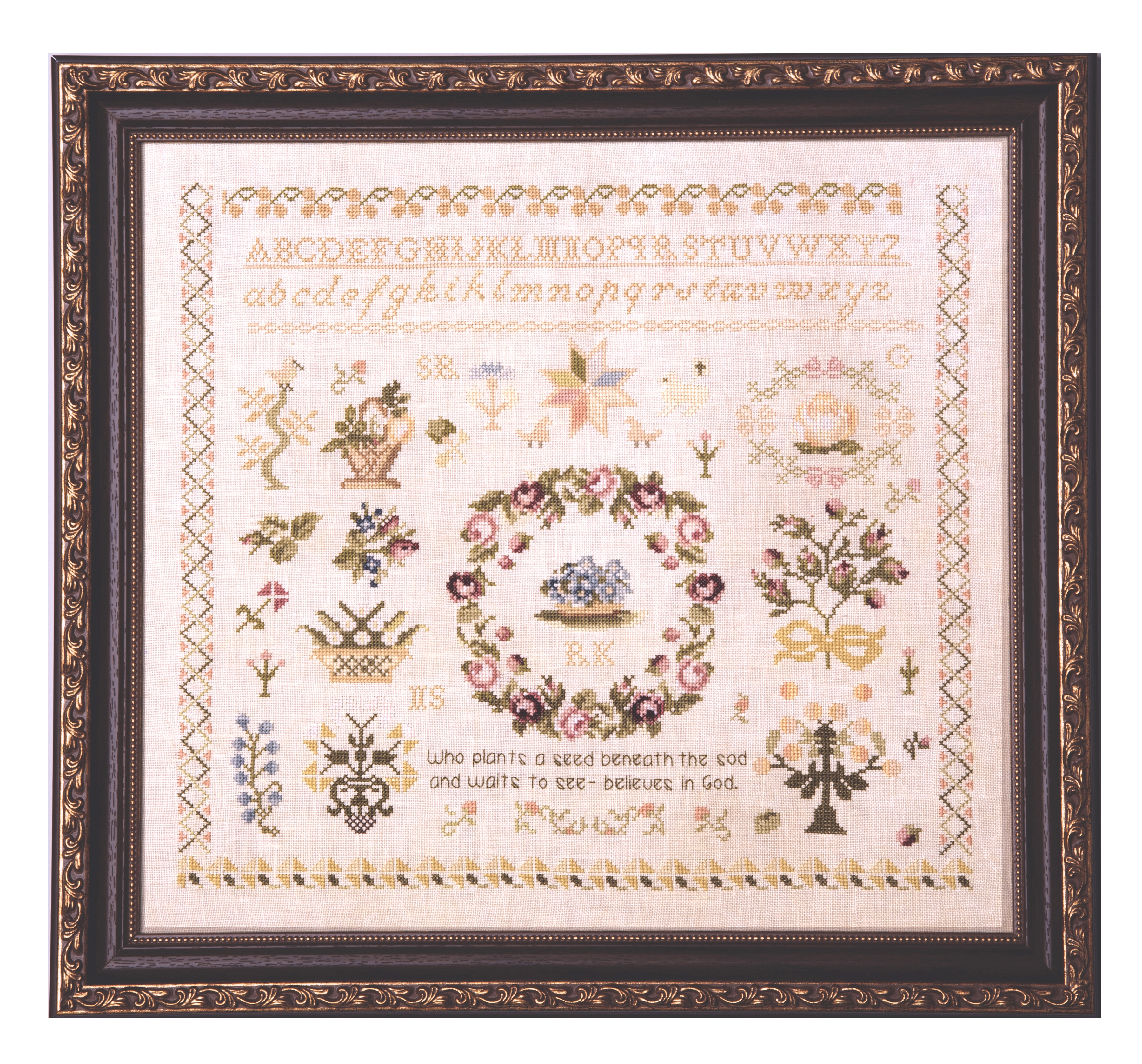 The Seed Sampler - Cross Stitch Pattern