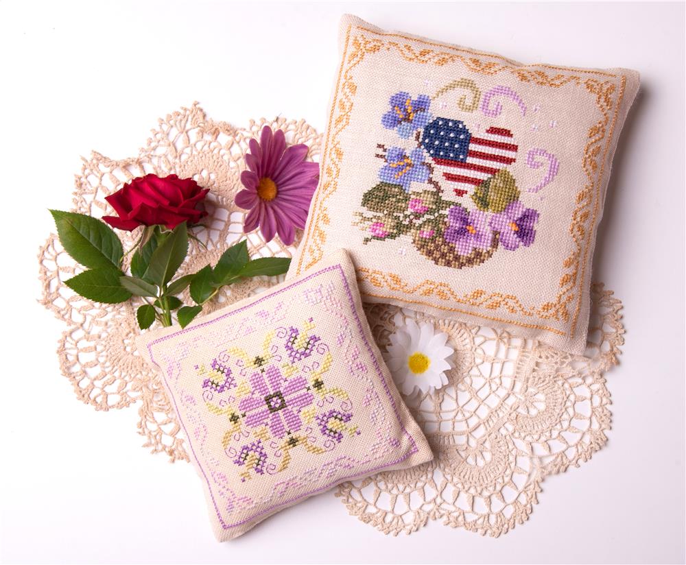 Patriotic Heart - Patriotic Cross Stitch Pattern