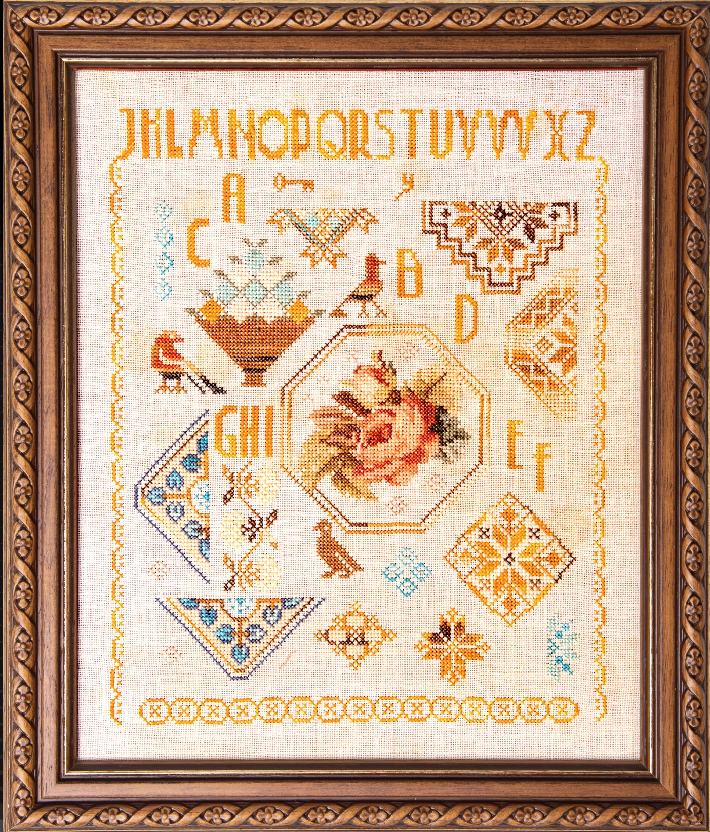 The Robin Quaker -  Cross Stitch Pattern