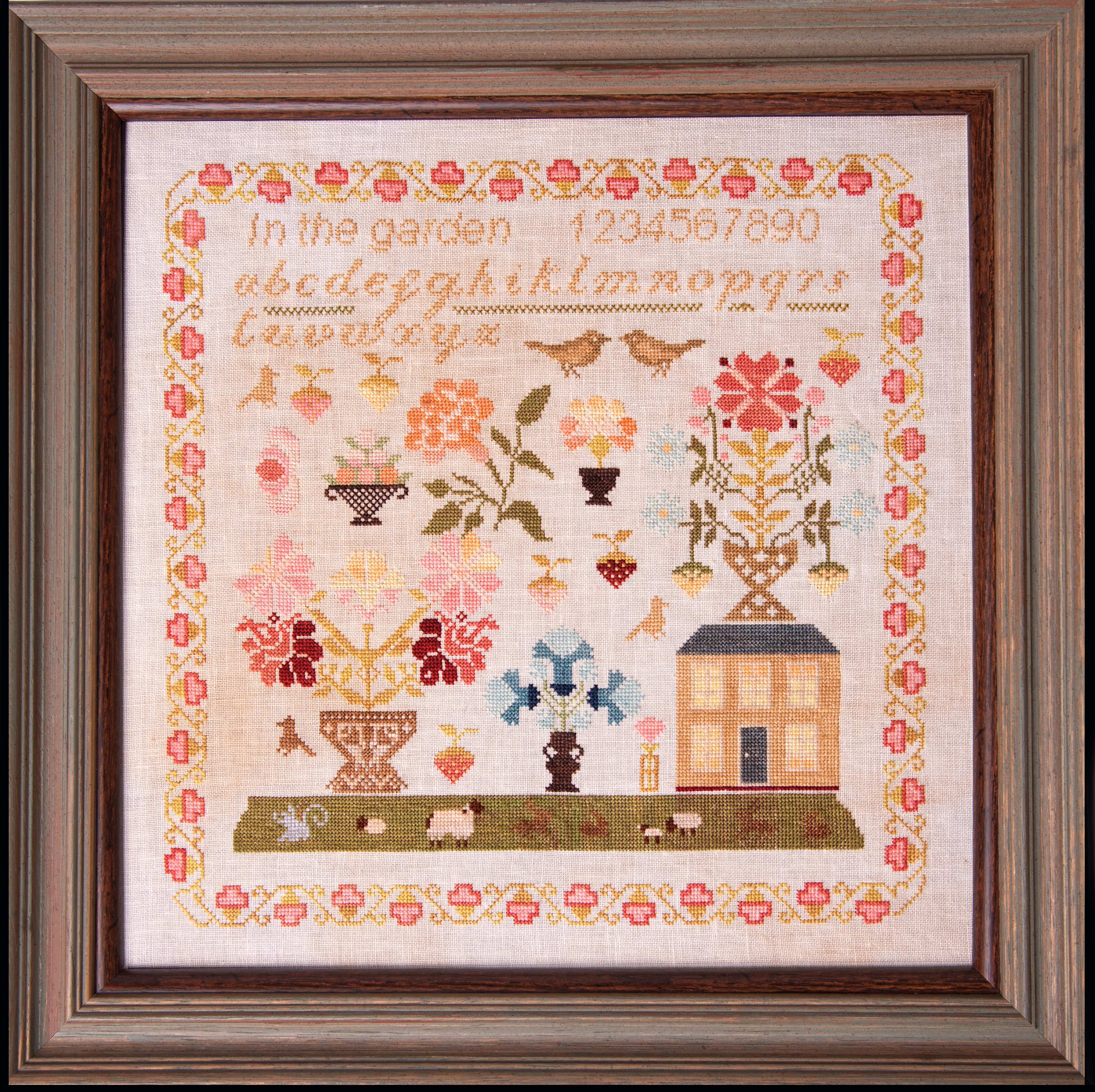 In The Garden -  Cross Stitch Pattern