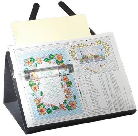 PROP-IT Magnetic Needlework Chart Holder with Magnifier