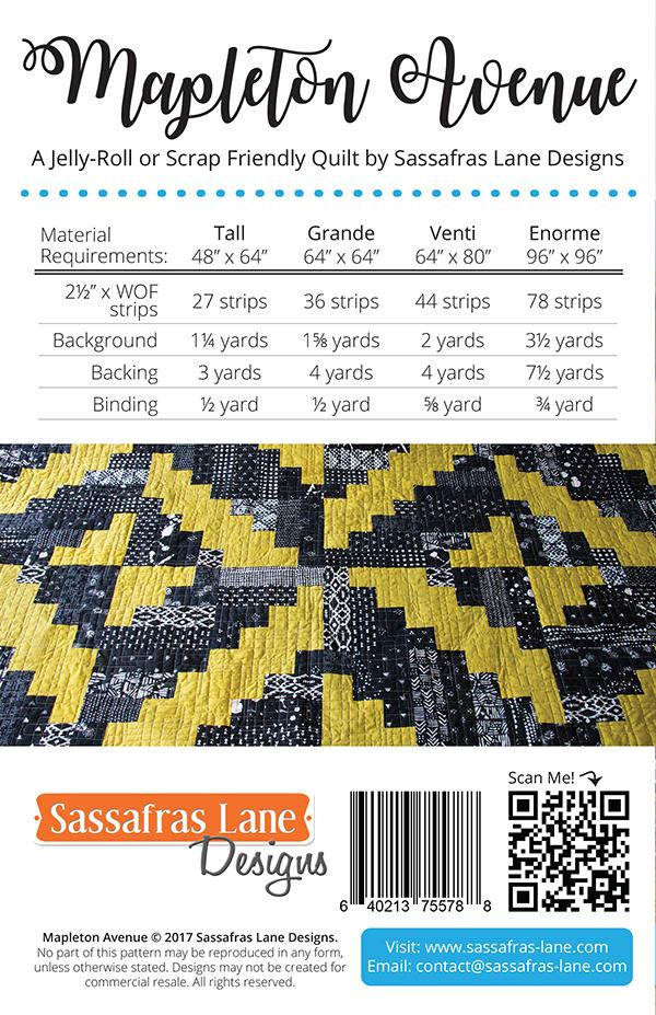 Mapleton Avenue - Quilt Pattern