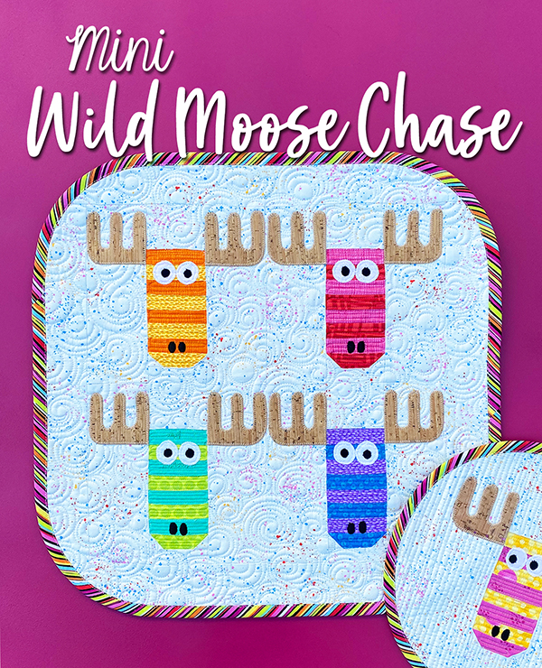 Mini Wild Moose Chase - Quilt Pattern