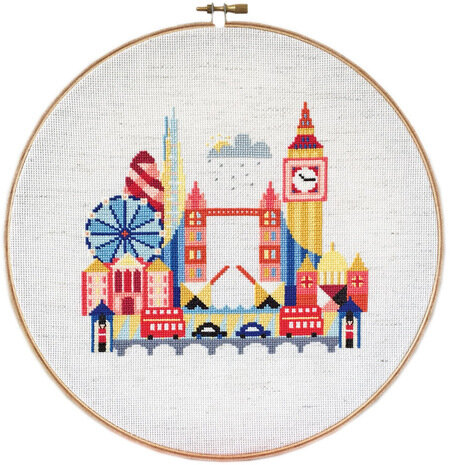 Pretty Little London - Cross Stitch Pattern