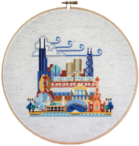 Pretty Little Chicago - Cross Stitch Pattern