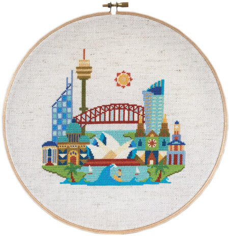 Pretty Little Sydney - Cross Stitch Pattern