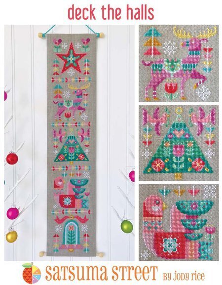 Deck the Halls - Cross Stitch Pattern