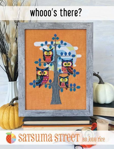 Whooo's There? - Cross Stitch Pattern