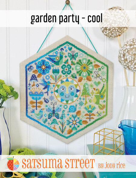 Garden Party Cool - Cross Stitch Pattern