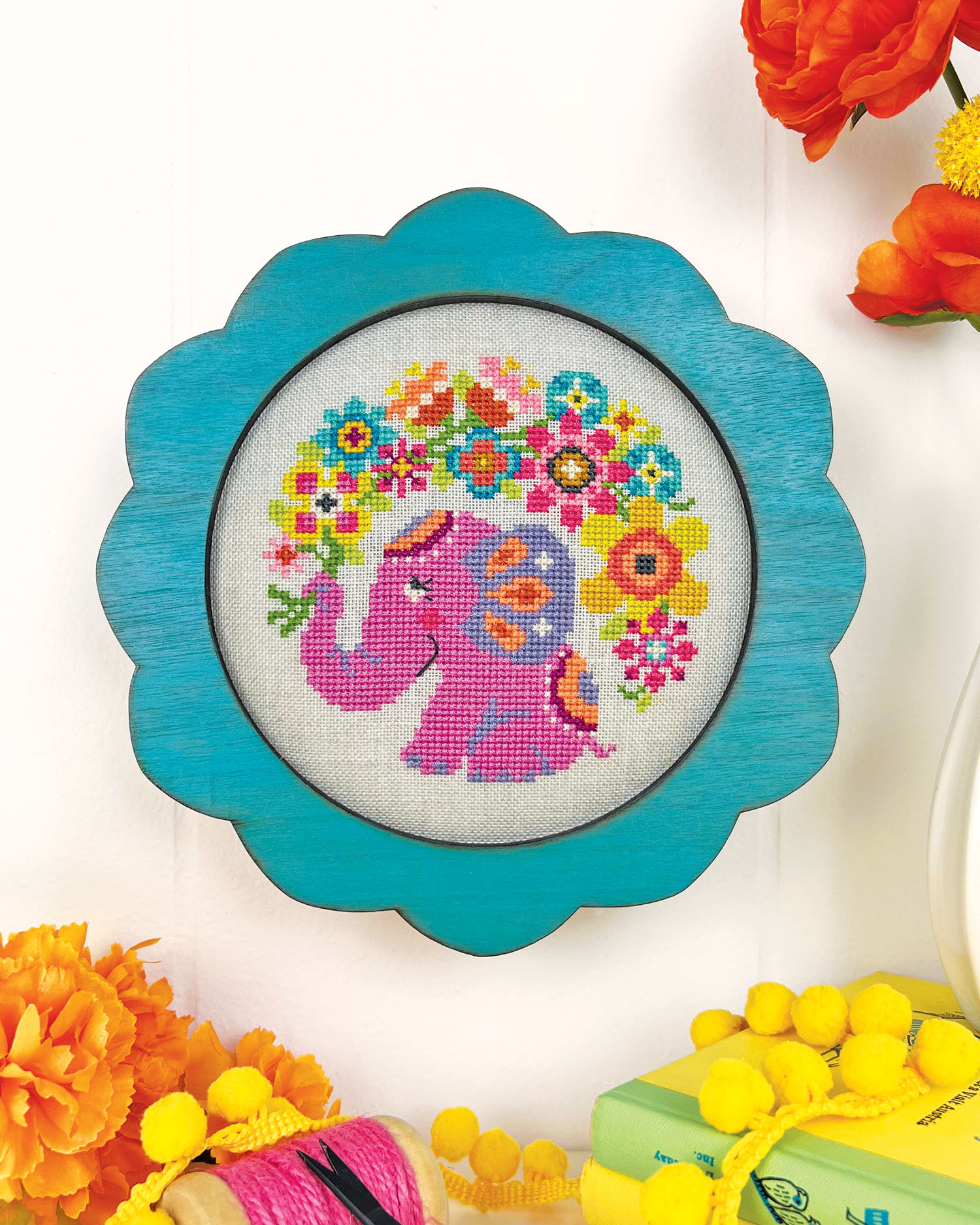 Flower Friends Ellie - Cross Stitch Pattern