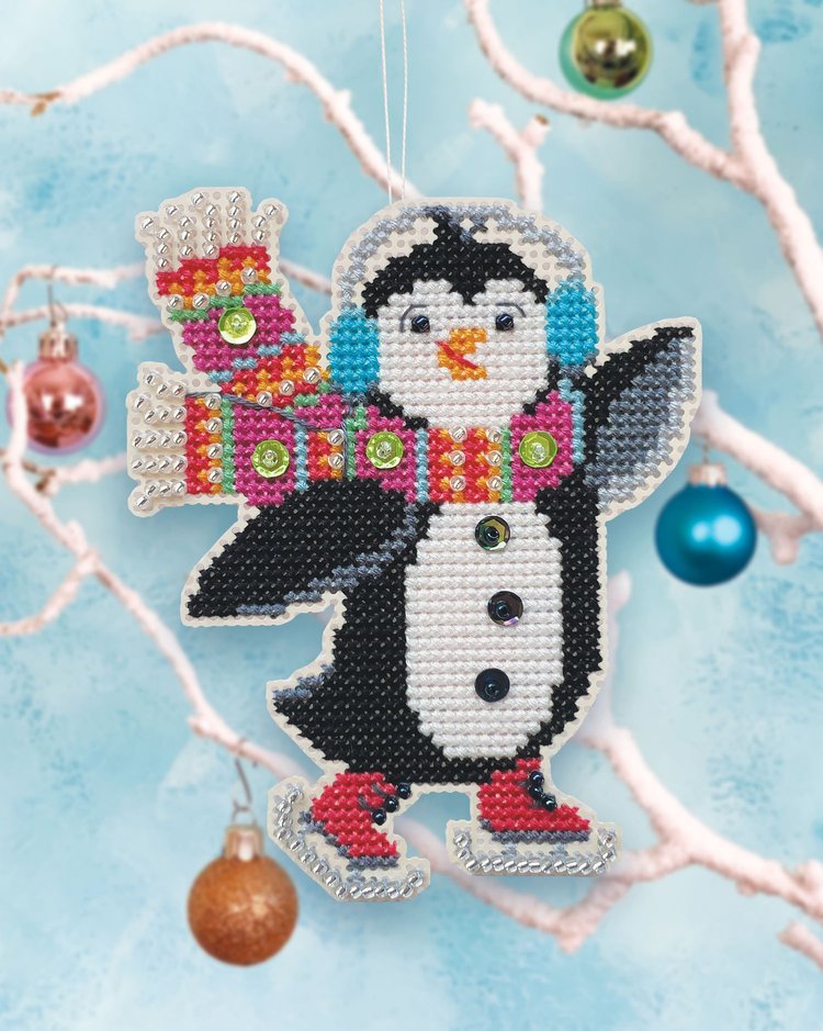 Cool Kid - Christmas Ornament - Cross Stitch Kit