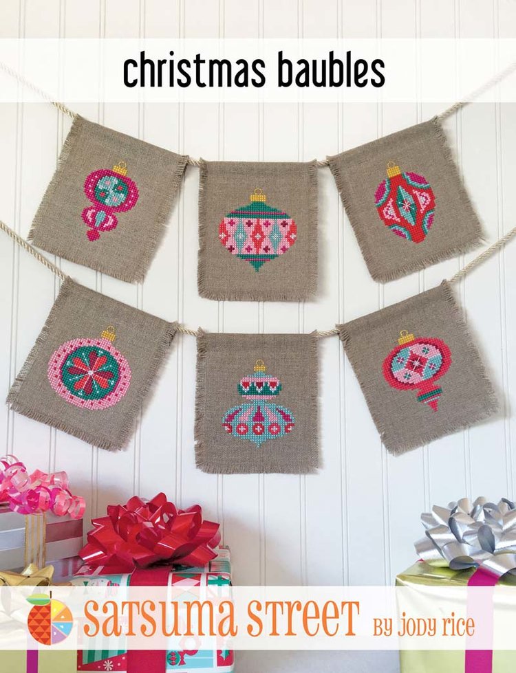 Christmas Baubles - Ornament - Cross Stitch Pattern