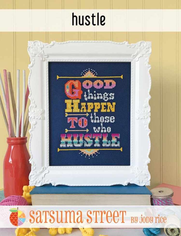 Hustle - Cross Stitch Pattern