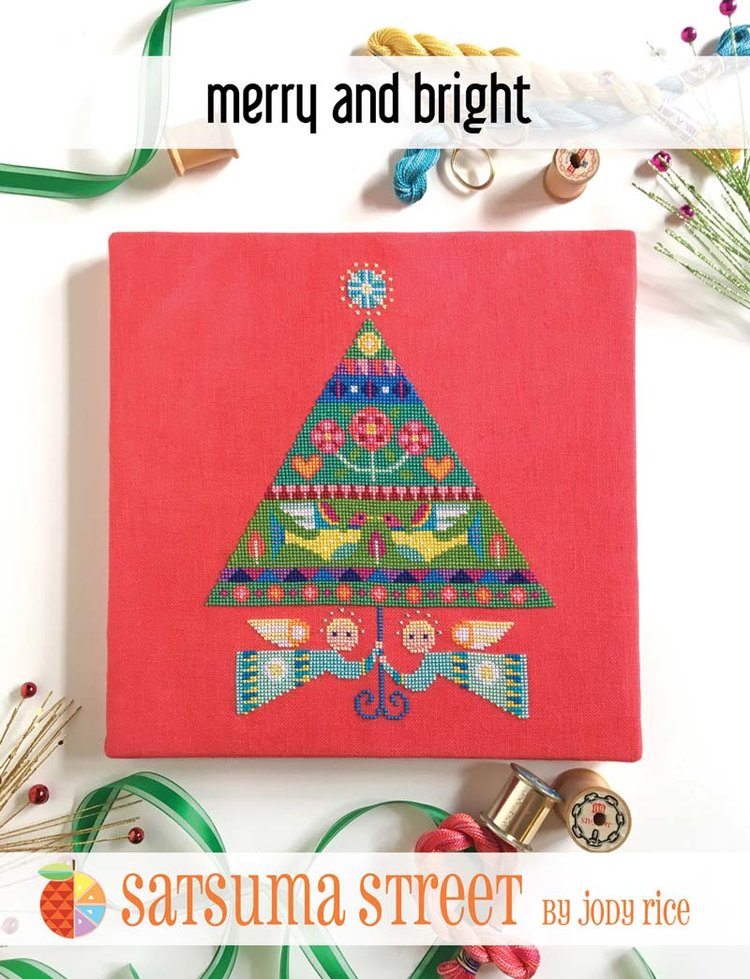 Merry & Bright - Christmas Cross Stitch Pattern