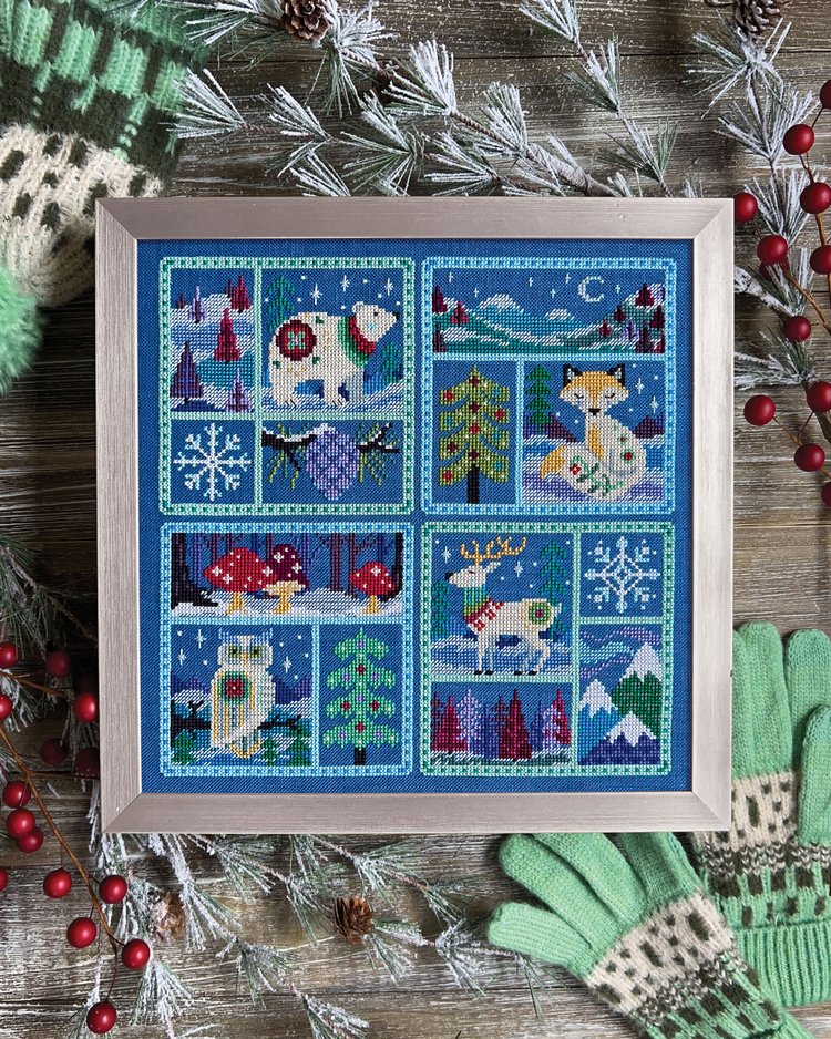 Winter Woods - Christmas Cross Stitch Pattern