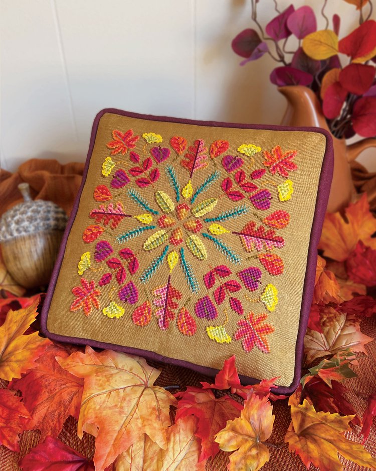 Turning Leaves - Cross Stitch Pattern