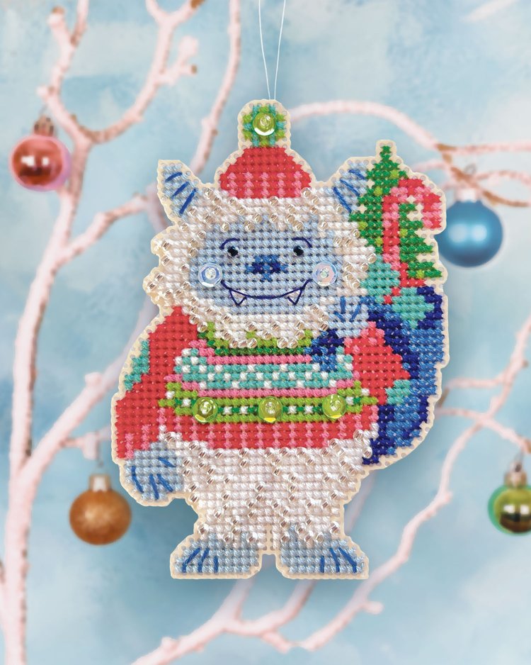 Sweater Weather - Christmas Ornament - Cross Stitch Kit