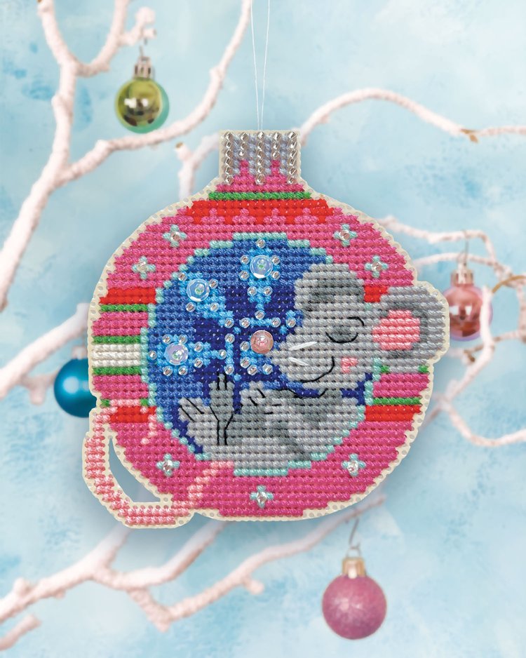 Winter Break - Christmas Ornament - Cross Stitch Kit