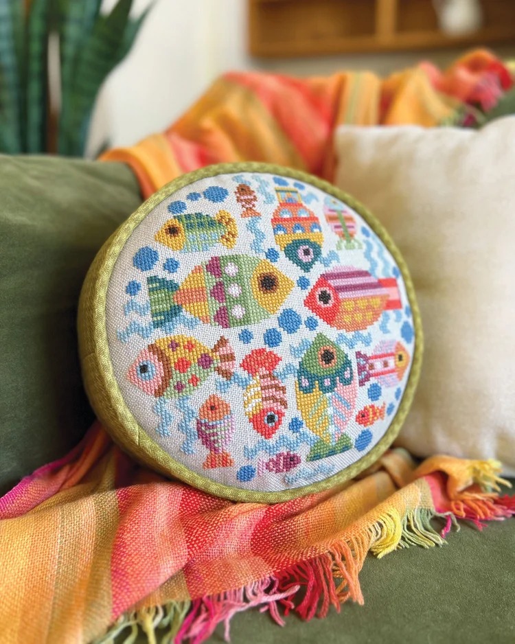 Fish Dish - Cross Stitch Pattern