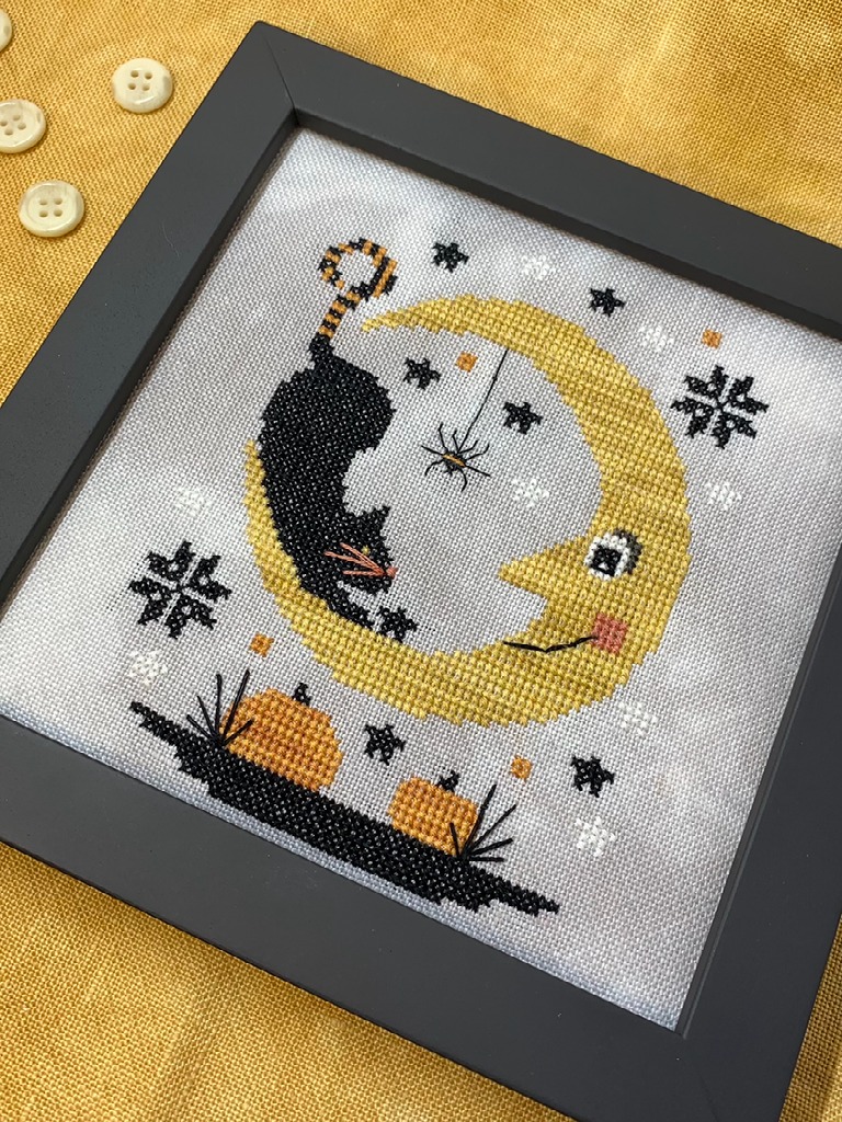 Halloween Moon - Cross Stitch Pattern