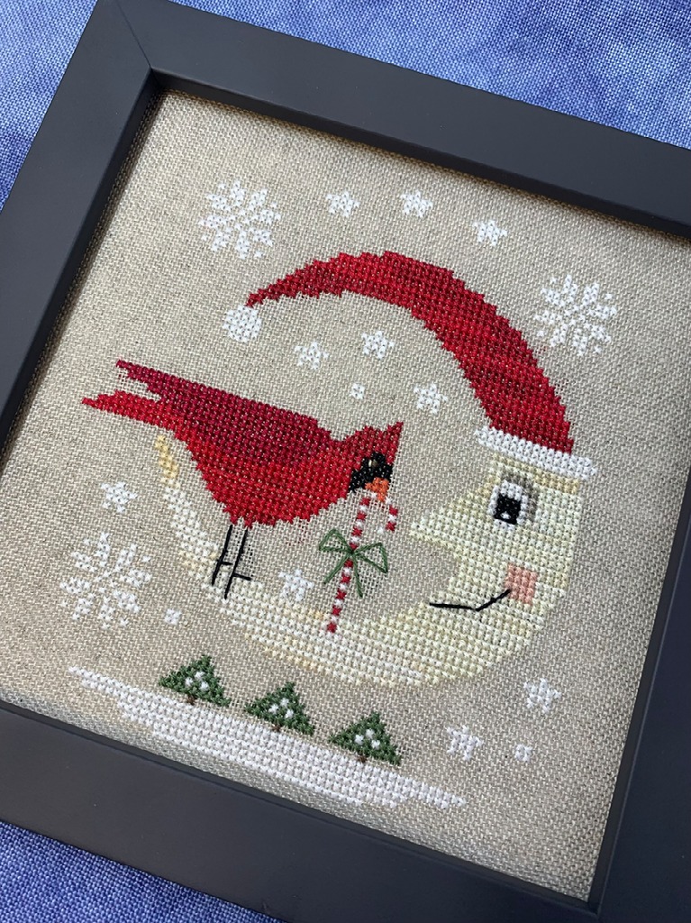 Christmas Moon - Cross Stitch Pattern