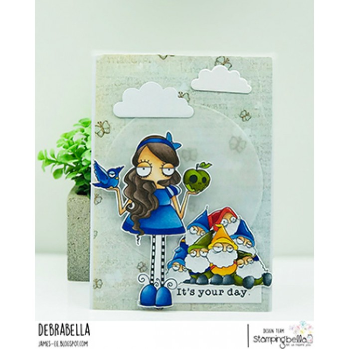 Oddball Snow White - Cling Stamp