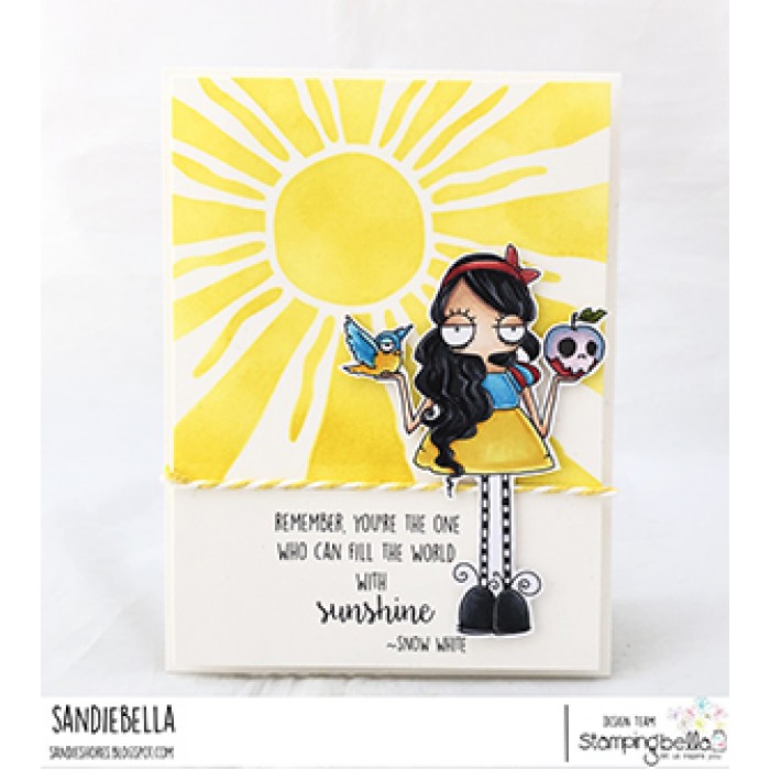 Oddball Snow White - Cling Stamp