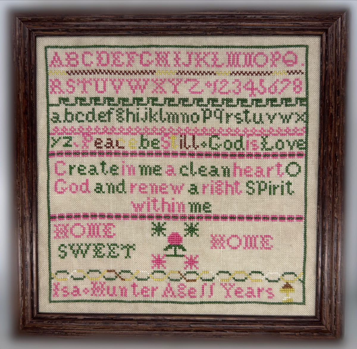 Isa Hunter - Cross Stitch Pattern