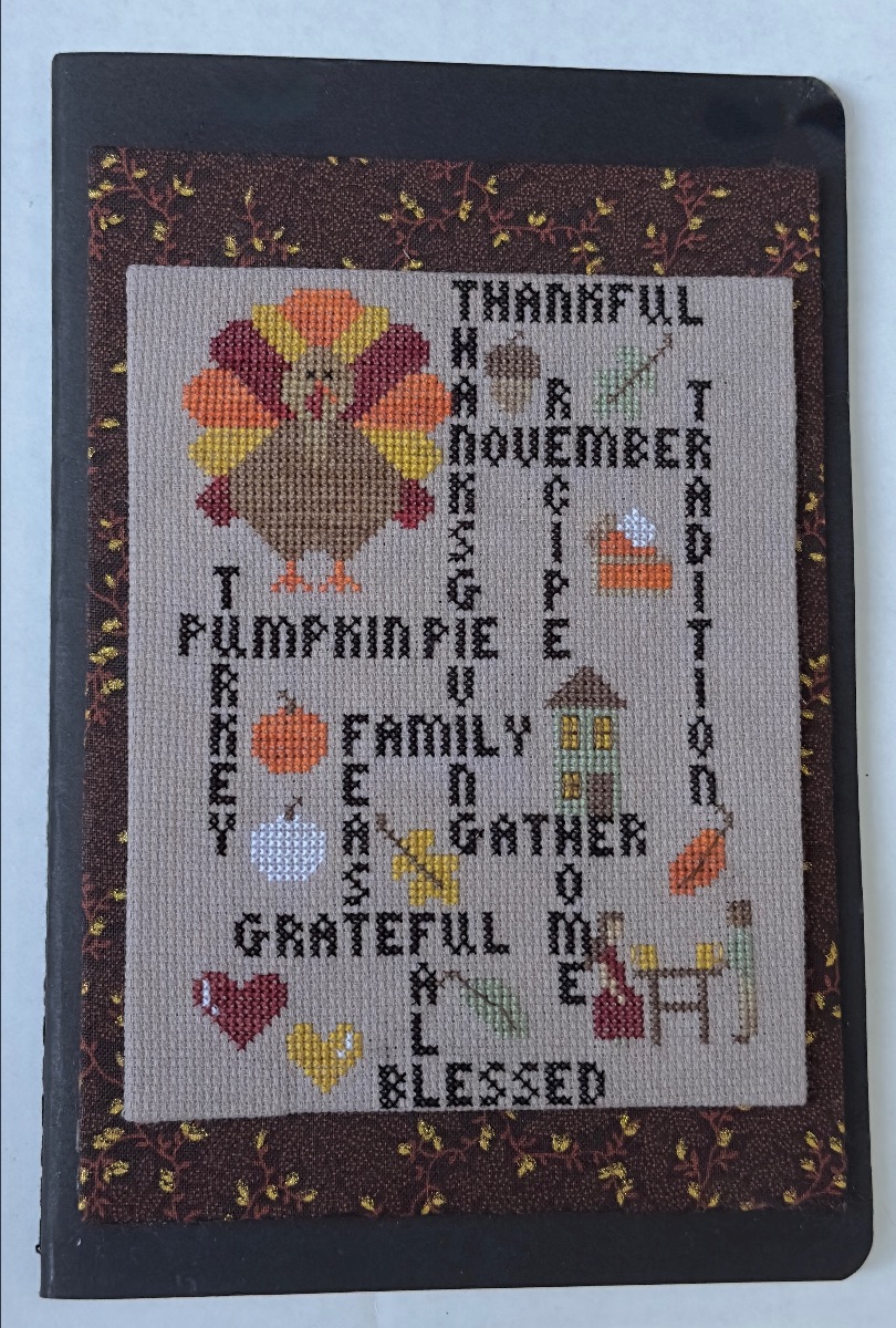 Words to Live By- Thanksgiving - Cross Stitch Pattern