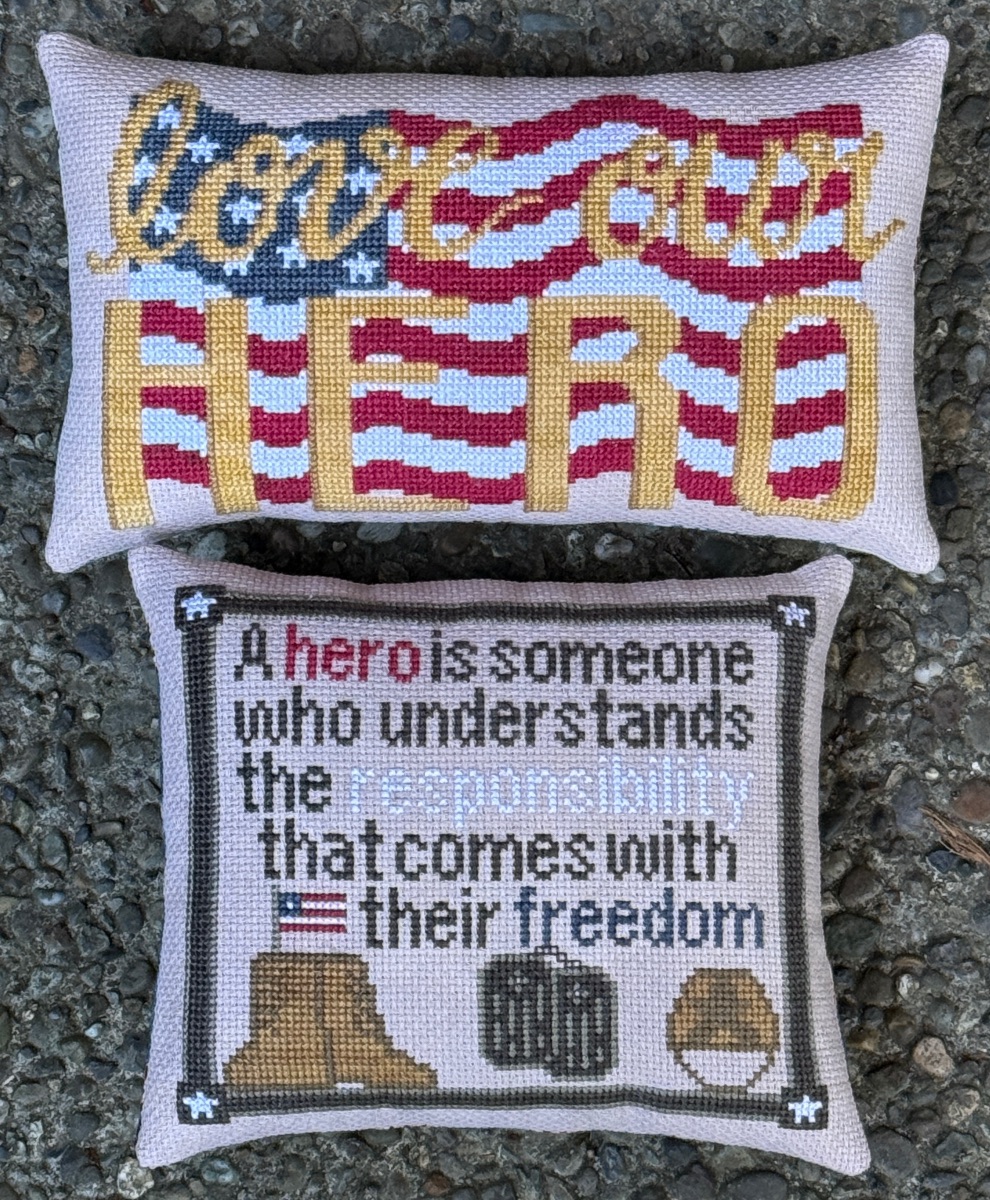 Dedicated Hero - Cross Stitch Pattern