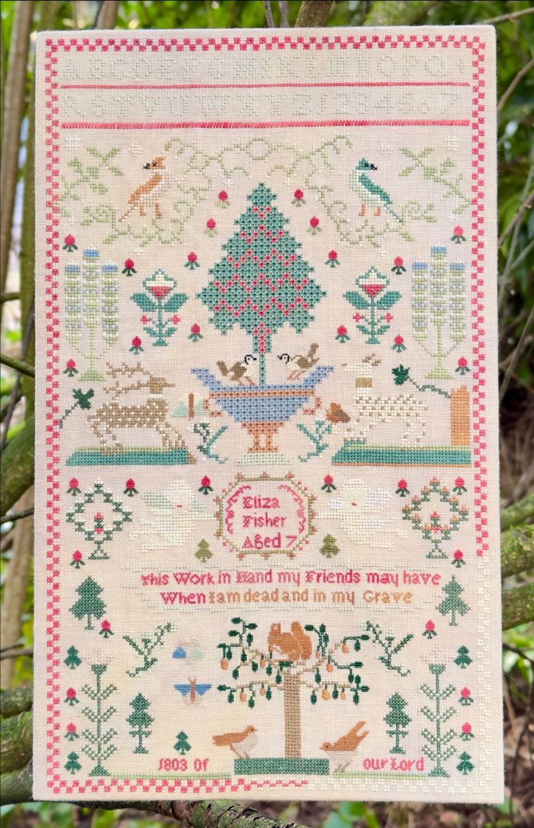 Eliza Fisher 1803 - Cross Stitch Pattern