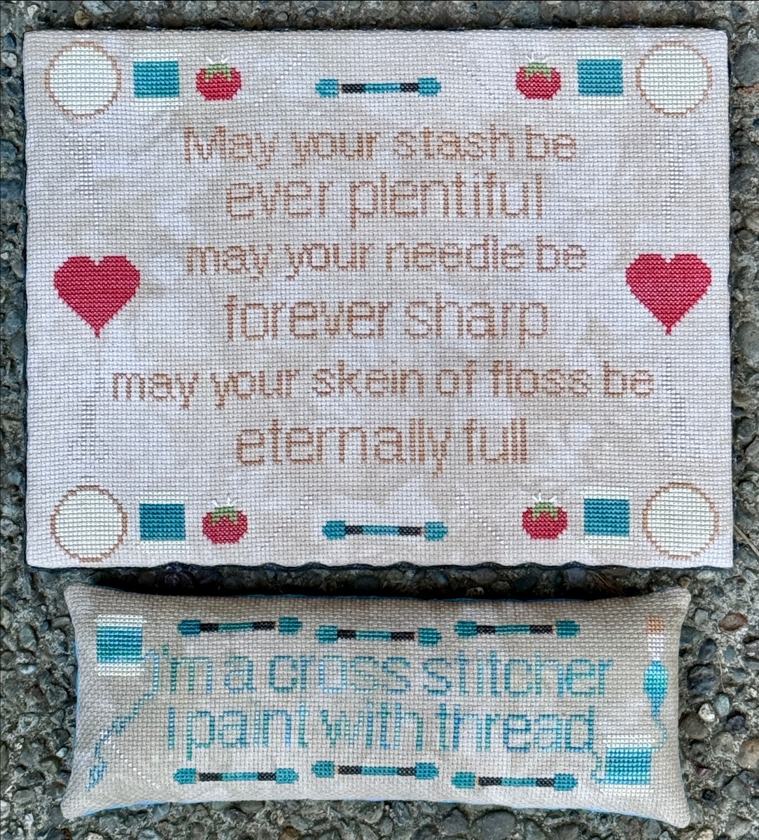A Stitcher's Blessing - Cross Stitch Pattern