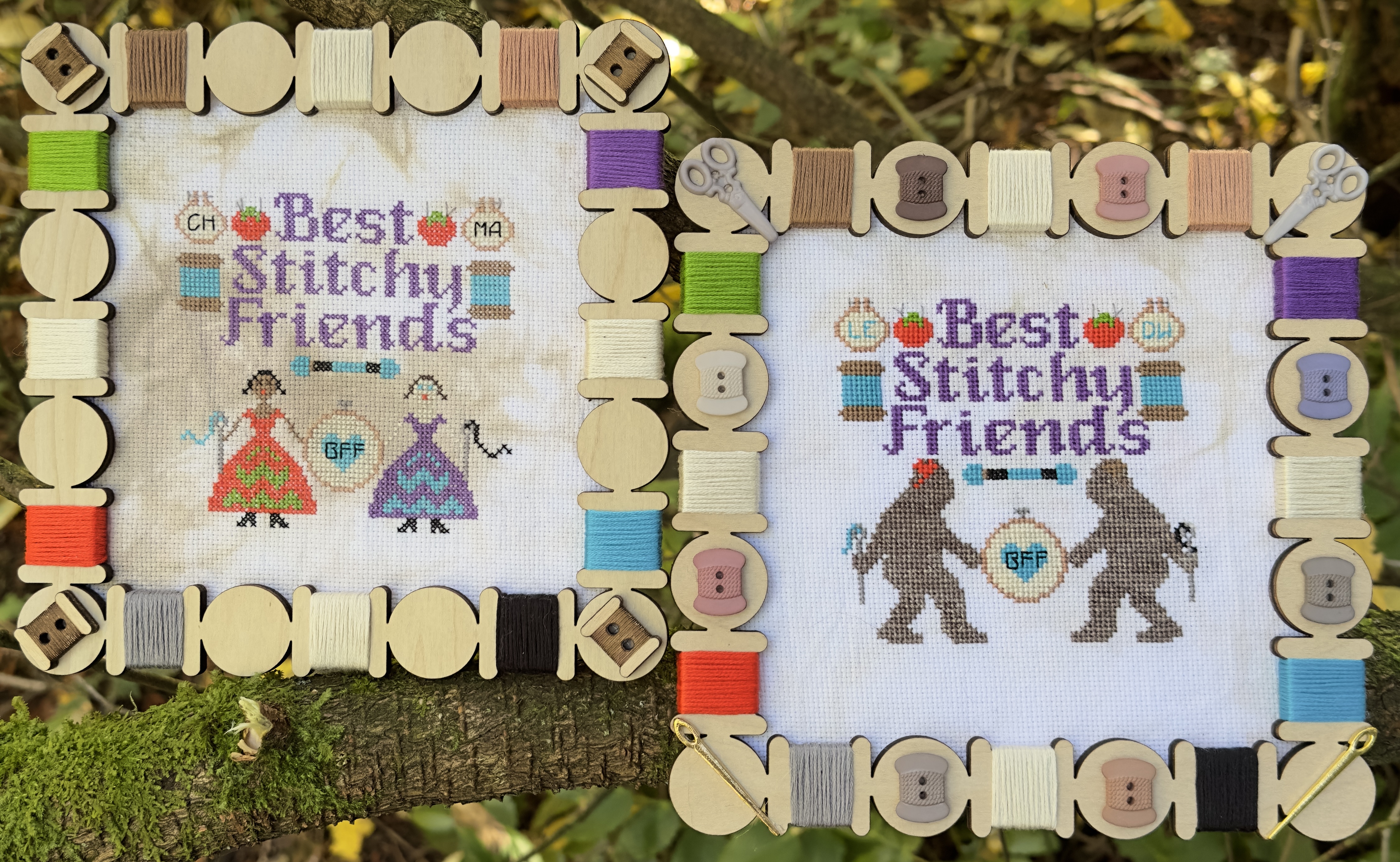 Best Stitchy Friends - Cross Stitch Pattern