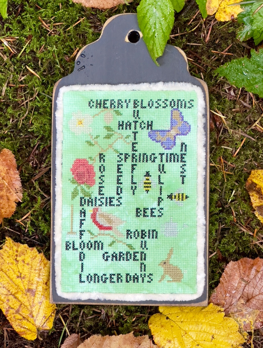 Words to Live By - Spring Edition - Cross Stitch Pattern