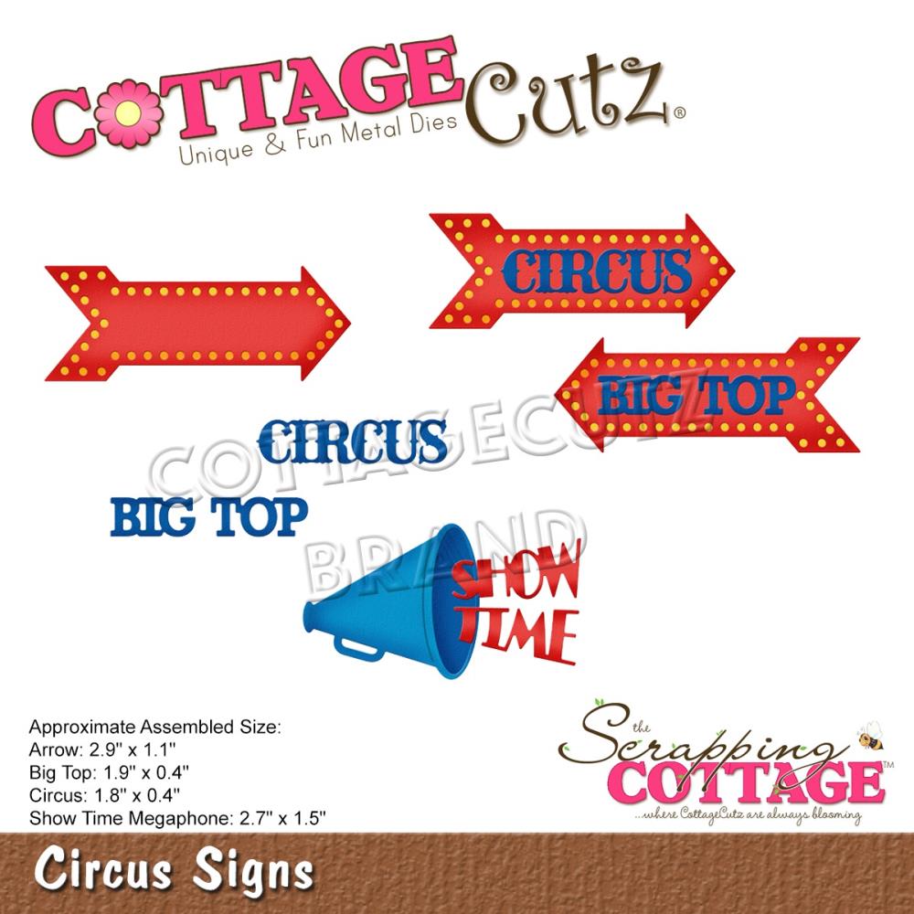 Circus Signs - Craft Die