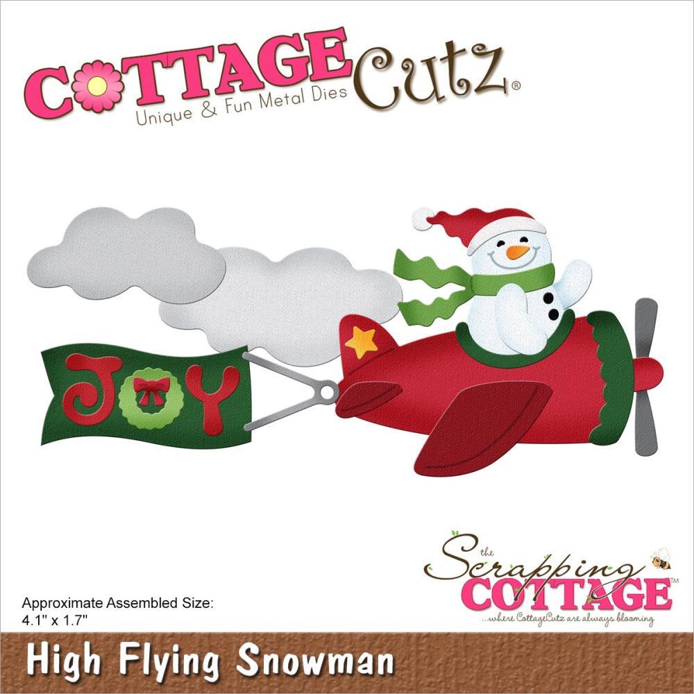 High Flying Snowman - Craft Die