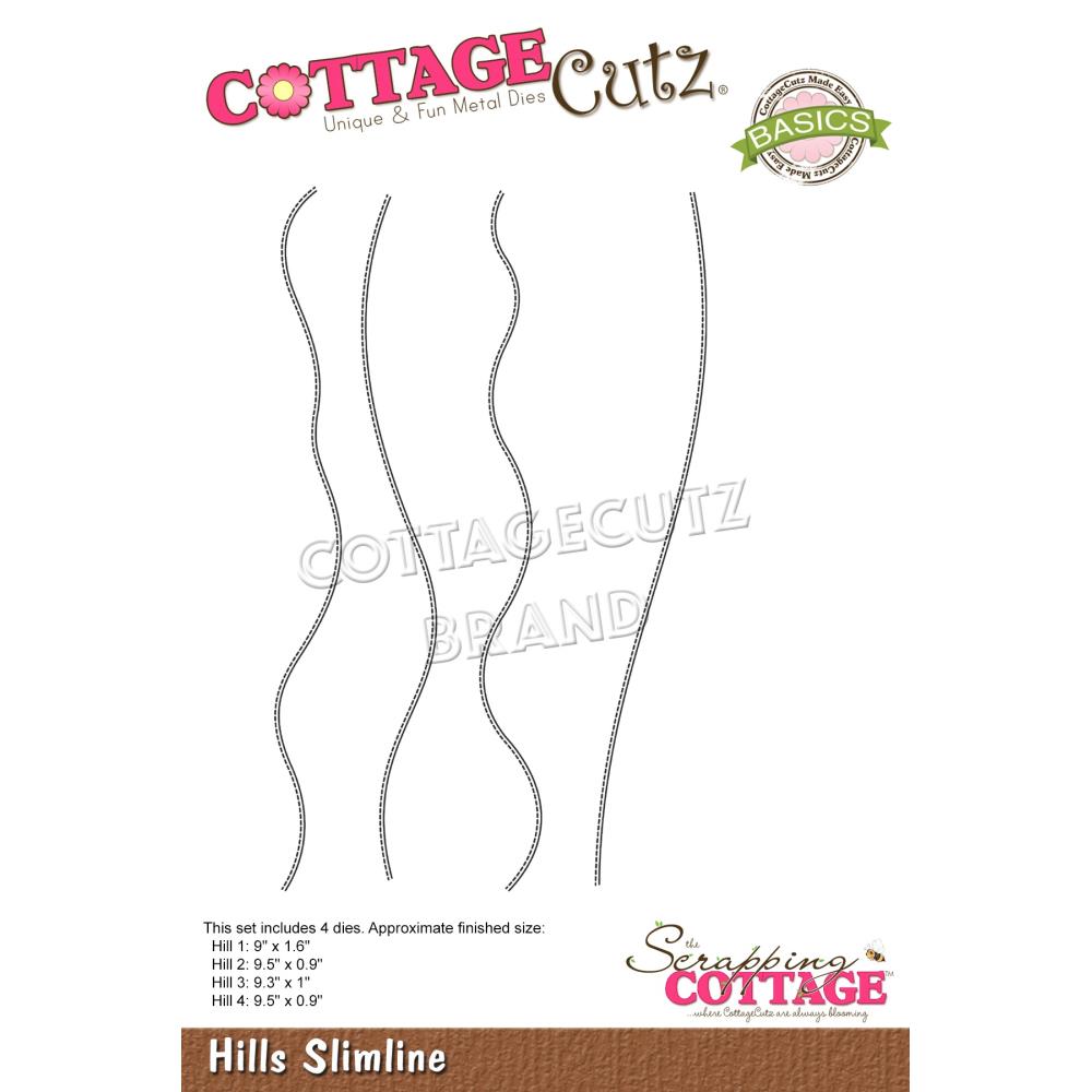 Hills - Slimline Craft Die Set