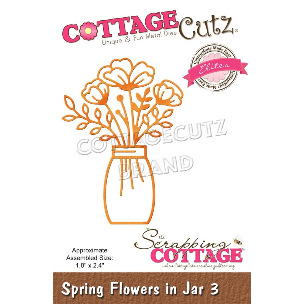 Spring Flowers In Jar 2 - Craft Die