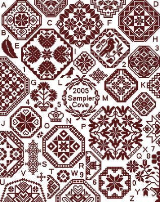Grace Quaker Sampler - Cross Stitch Pattern