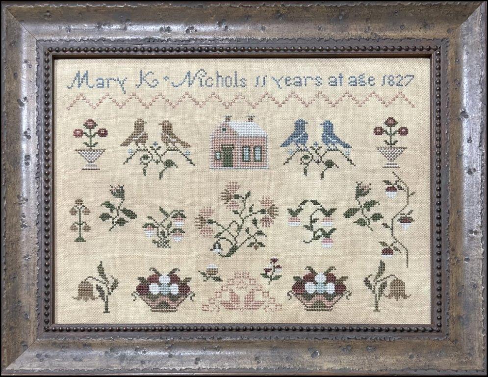 Mary K Nichols 1827 - Cross Stitch Pattern