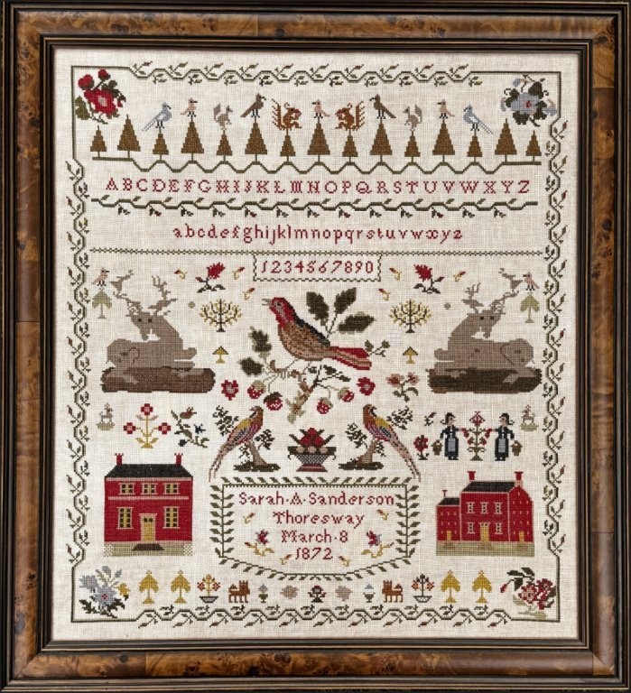 Sarah Sanderson 1872 - Cross Stitch Pattern