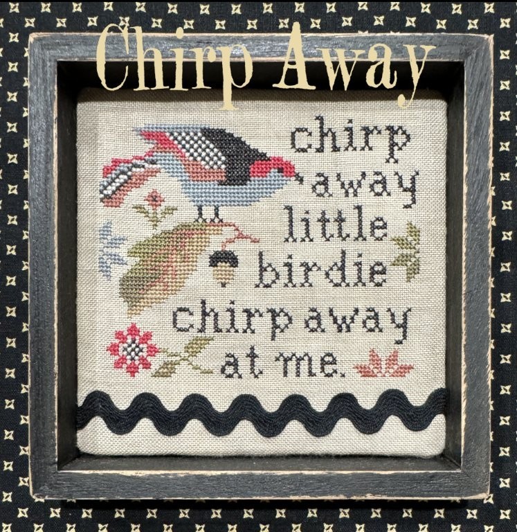 Chirp Away - Cross Stitch Pattern