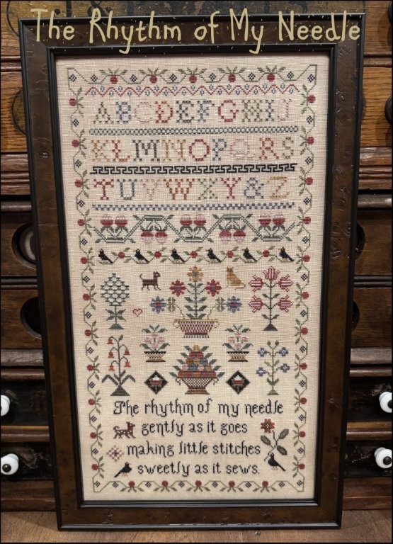 The Rhythm of My Needle - Cross Stitch Pattern